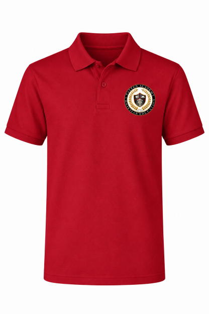 Classic Comfort Polo (unisex) - Red - Embroidered