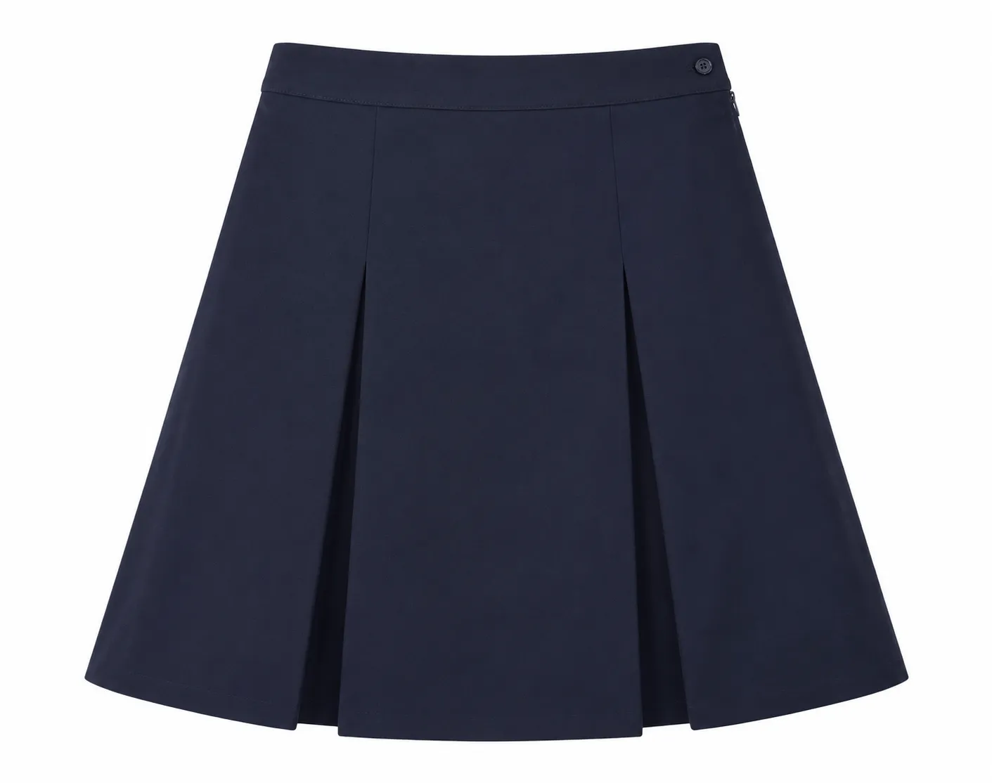 Simple Pleat Skirt - Navy (JTD)