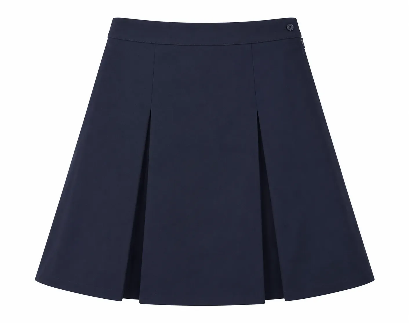 Simple Pleat Skirt - Navy (JTD)