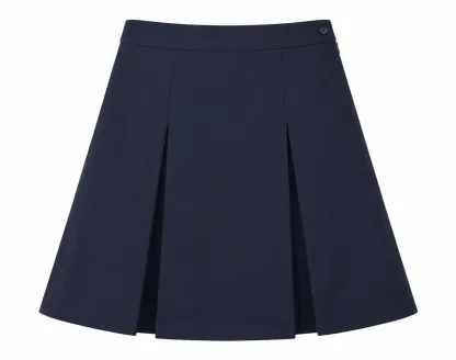 Simple Pleat Skirt - Navy (JTD)