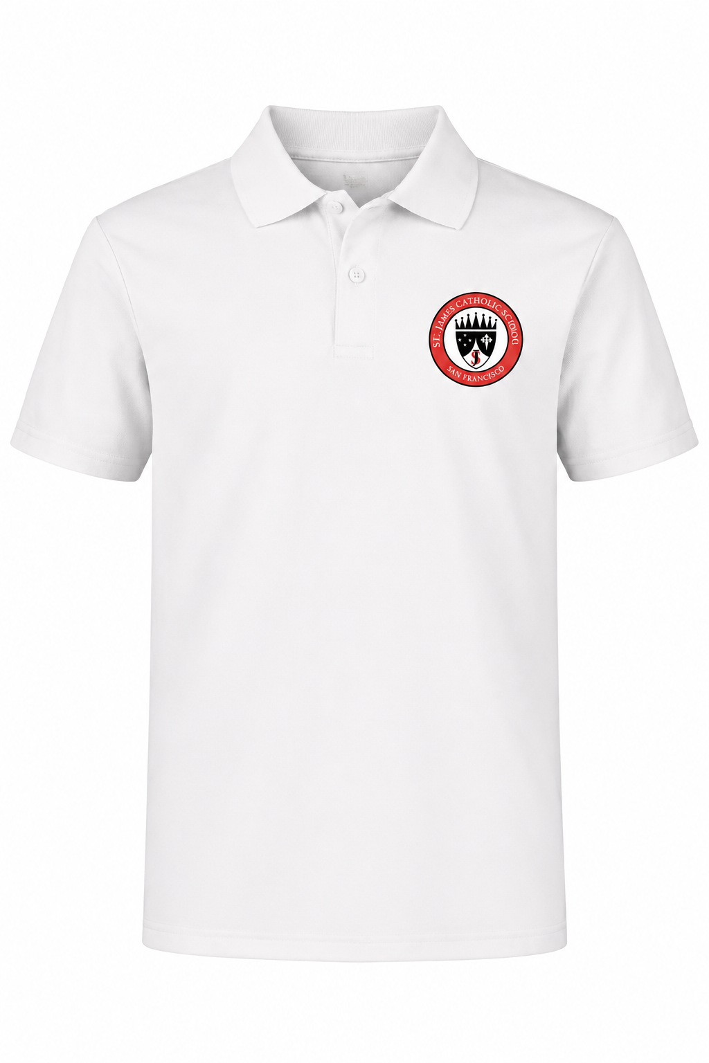 Performance Tech Polo (unisex) - White - STJ