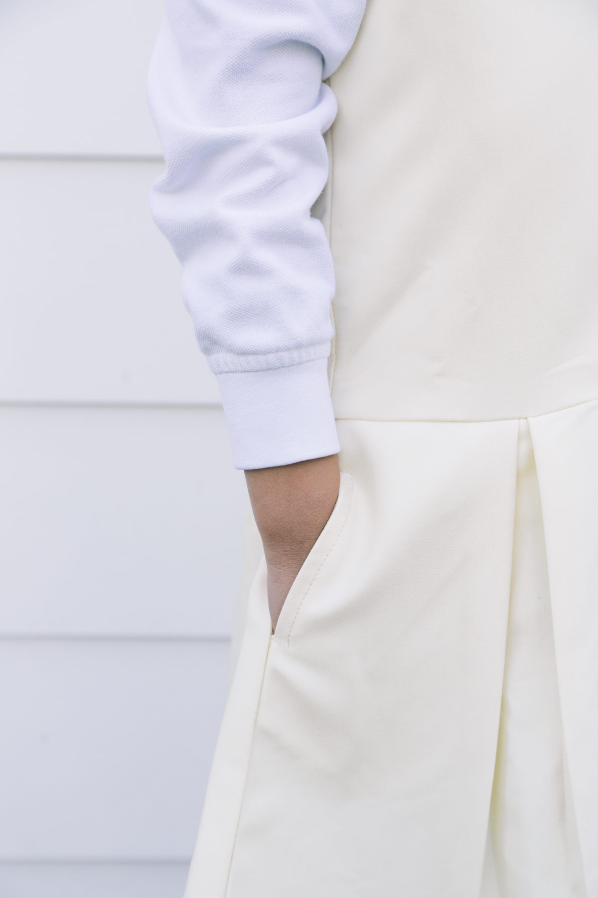 Classic Comfort Long Sleeve Polo (unisex) - White