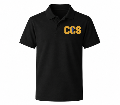 Classic Comfort Polo - With Children's Community School Logo