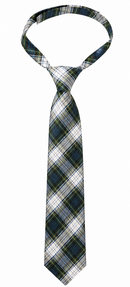 The Adjustable Neck Tie - RCCA Plaid