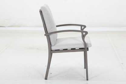 6 stationary chairs+12 cushions+1 table