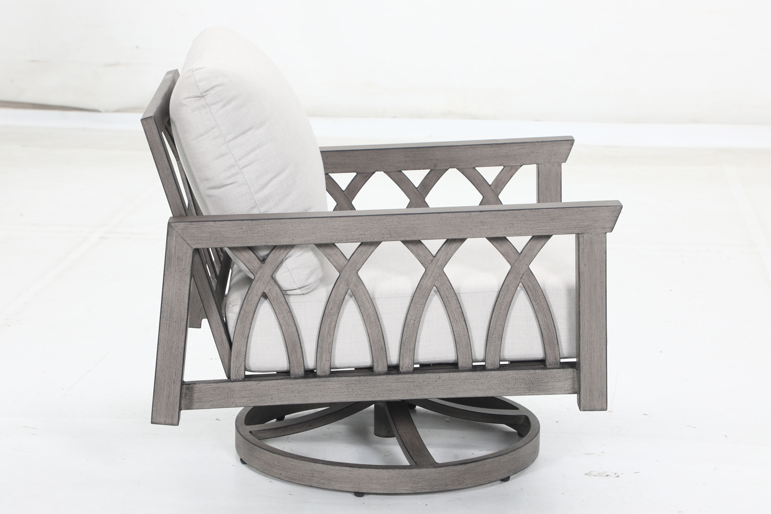  3-seat sofa+2 swivel Sofa+10 cushions+1 coffee table