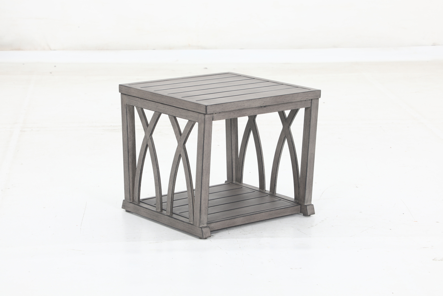 2 stationary sofa+4 cushions+1 side table