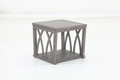 2 stationary sofa+4 cushions+1 side table