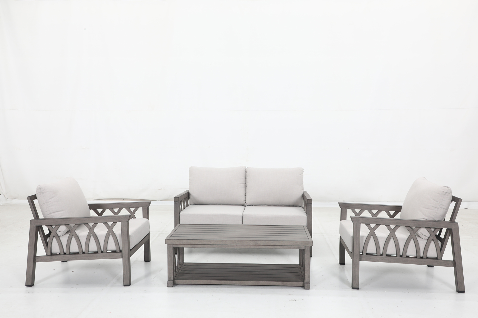 loveseat sofa+2 stationary sofa+10 cushions+1 coffee table