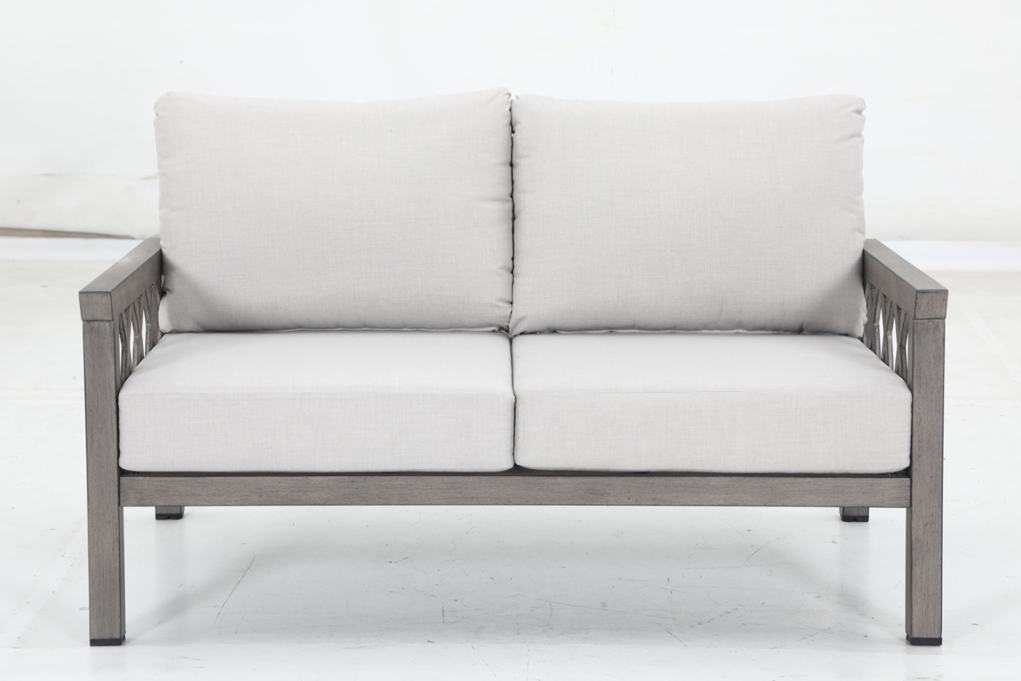 loveseat sofa+2 stationary sofa+10 cushions+1 coffee table