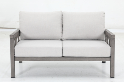 loveseat sofa+2 stationary sofa+10 cushions+1 coffee table