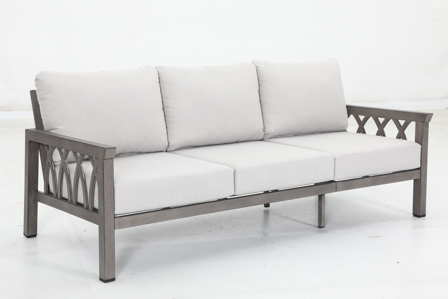  3-seat sofa+2 swivel Sofa+10 cushions+1 coffee table