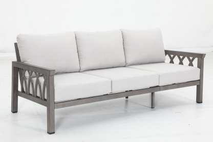 3-seat sofa+2 stationary sofa+10 cushions+1 coffee table +1 side table