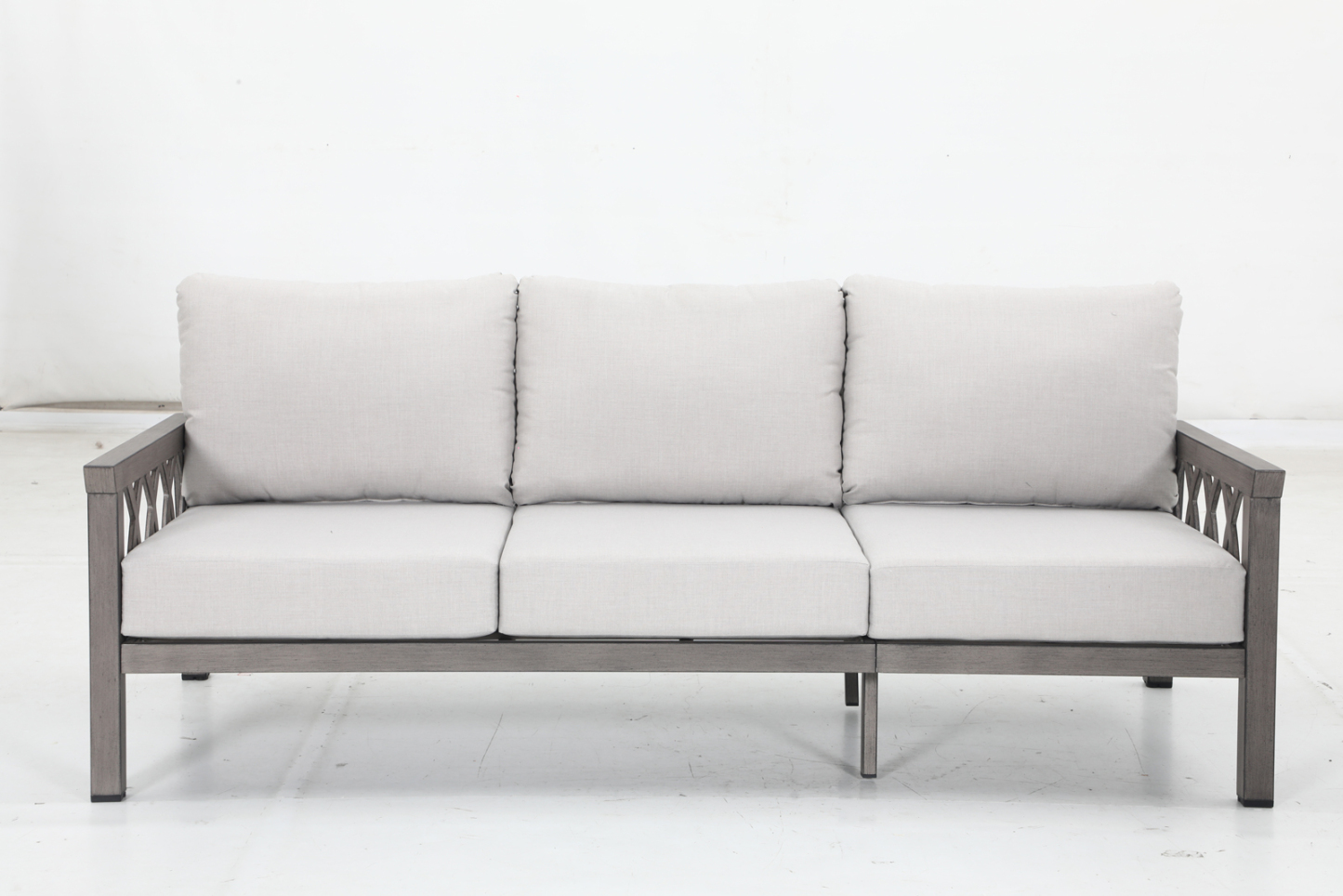 3-seat sofa+2 stationary sofa+10 cushions+1 coffee table +1 side table