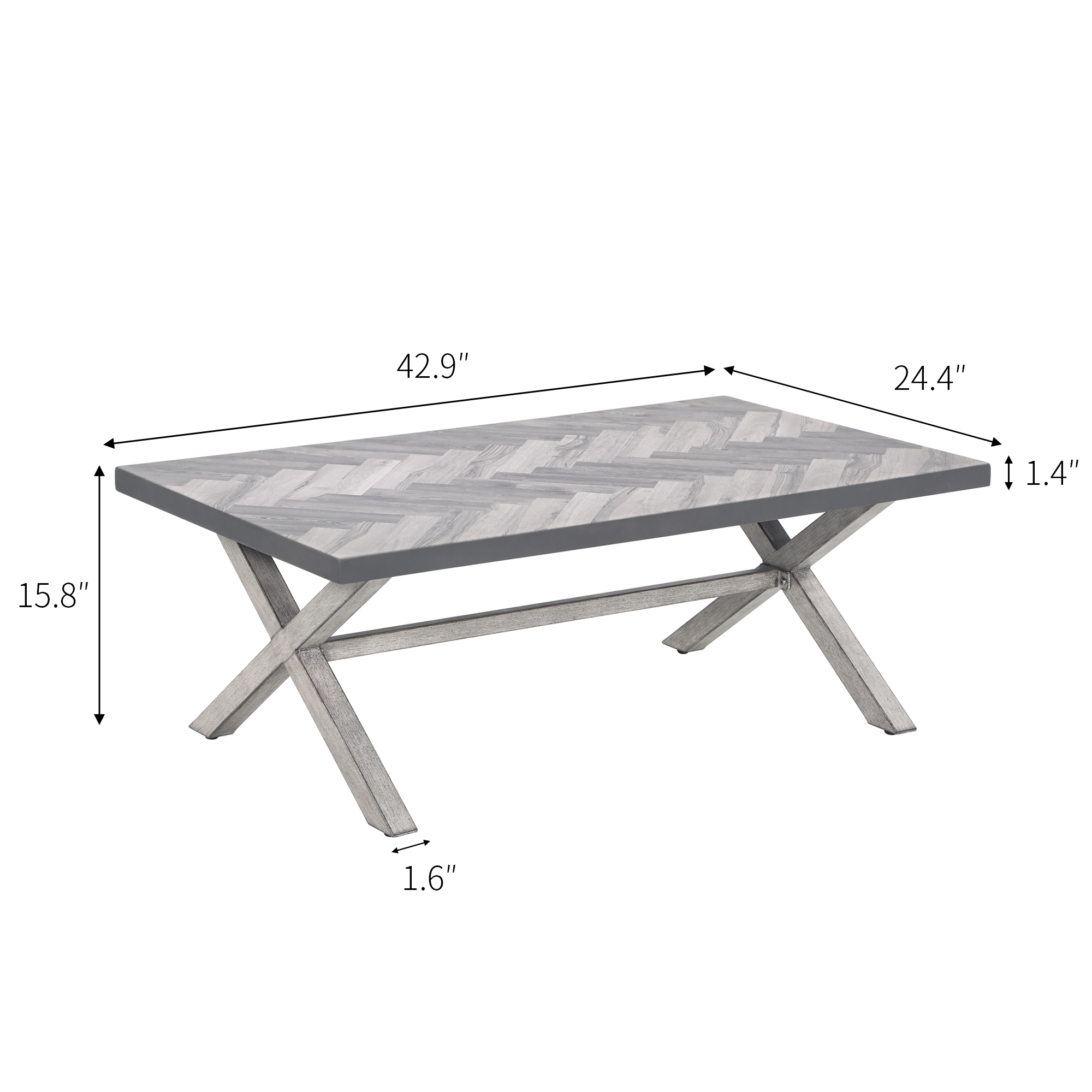 2 stationary sofa+4 cushions +1 coffee table