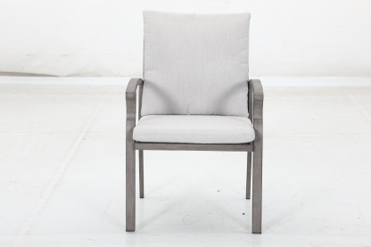 6 stationary chairs+12 cushions+1 table