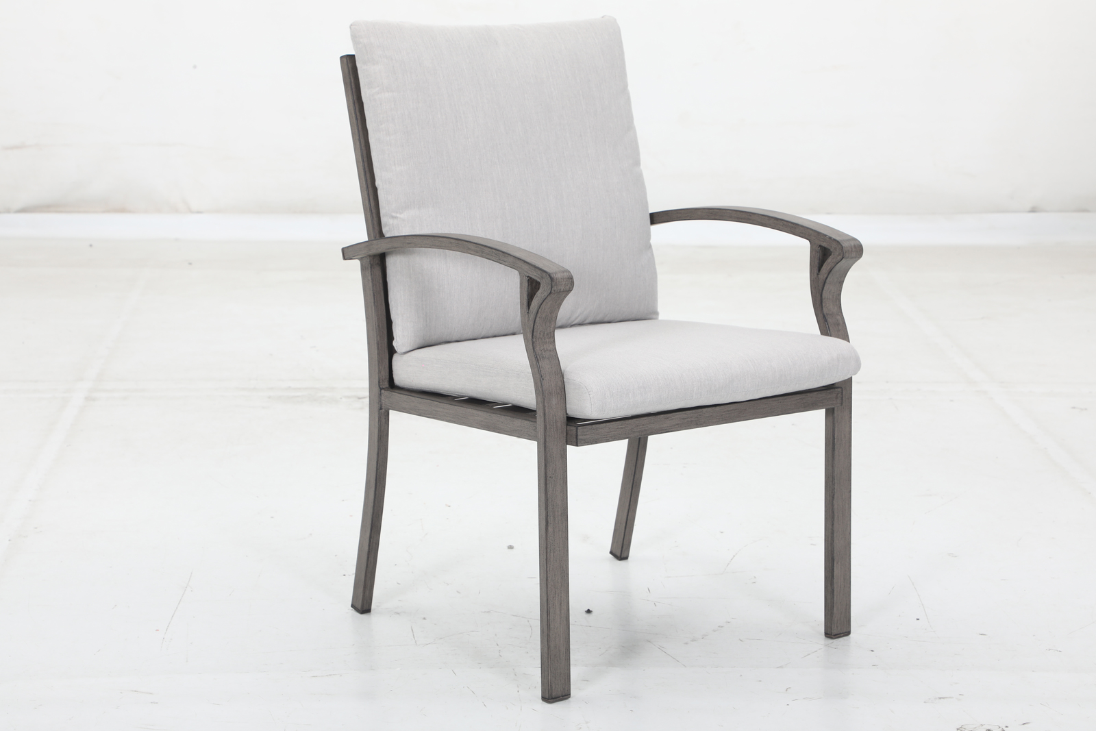 6 stationary chairs+12 cushions+1 table