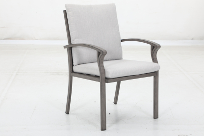 6 stationary chairs+12 cushions+1 table