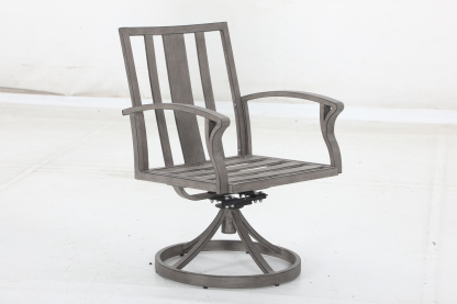 6 swivel chairs+12 cushions+1 table