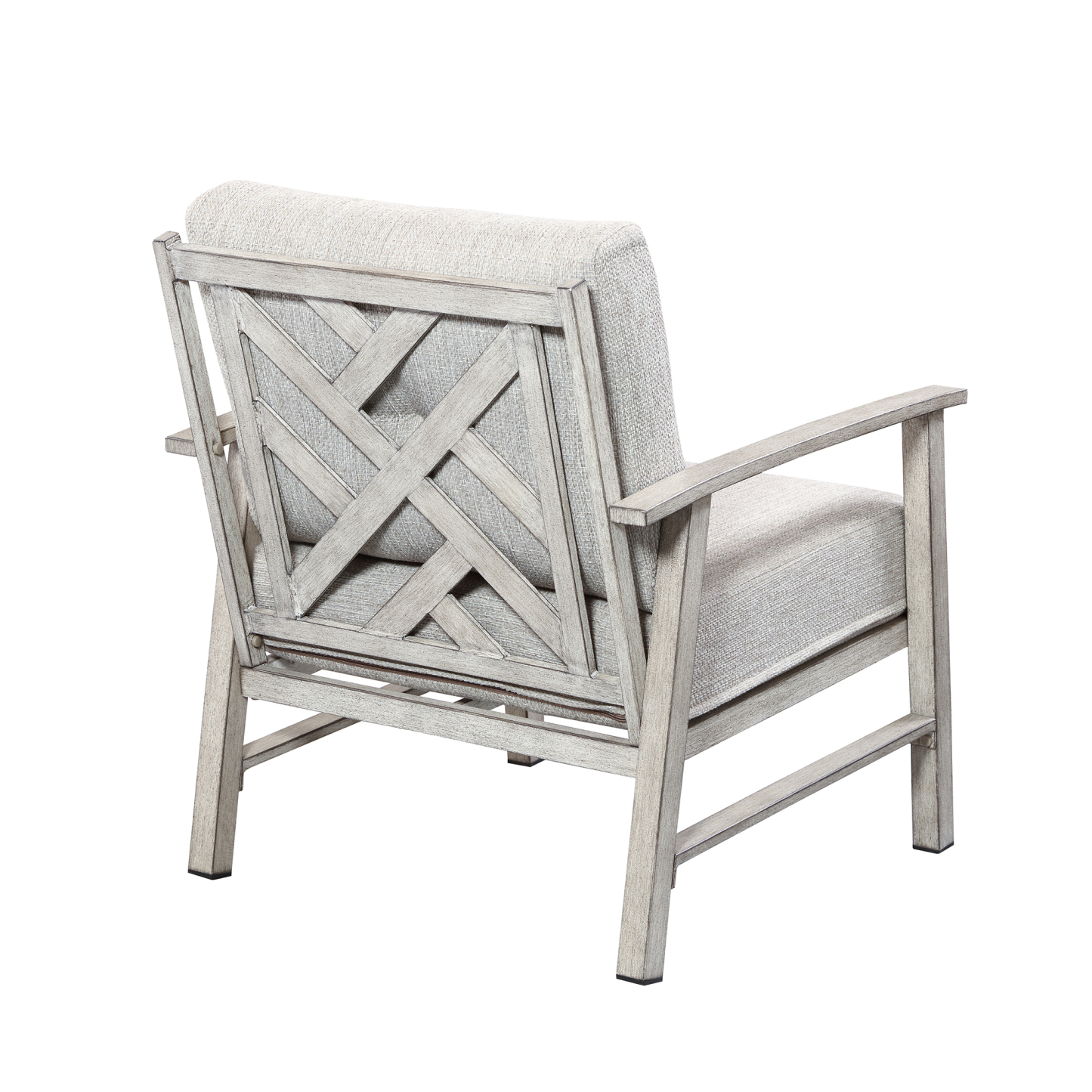 2 stationary sofa+4 cushions +1 coffee table