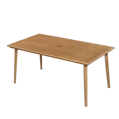 6-Seater Swivel Aluminium Dining Set Outdoor Garden Furniture