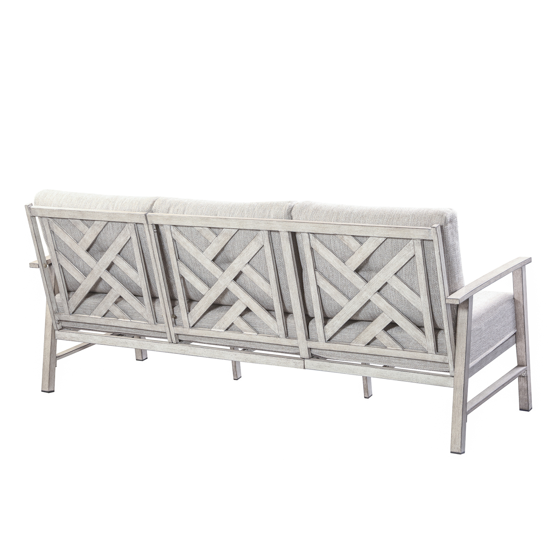  3 seat sofa+2 swivel sofa+10 cushions +1 coffee table