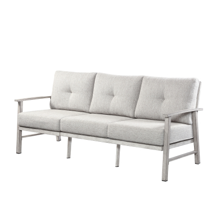  3 seat sofa+2 swivel sofa+10 cushions +1 coffee table