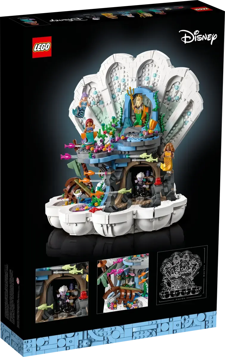 The Little Mermaid Royal Clamshell