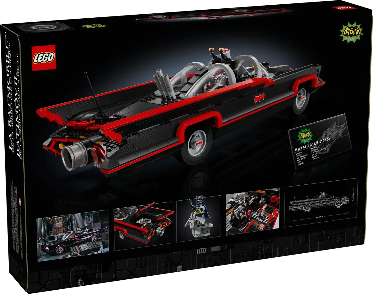 Batman™: Batmobil aus der 60er-Jahre-Fernsehserie