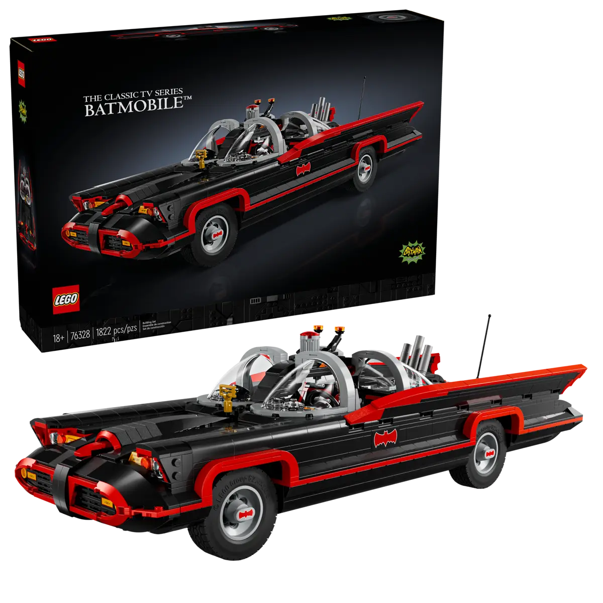 Batman™: Batmobil aus der 60er-Jahre-Fernsehserie