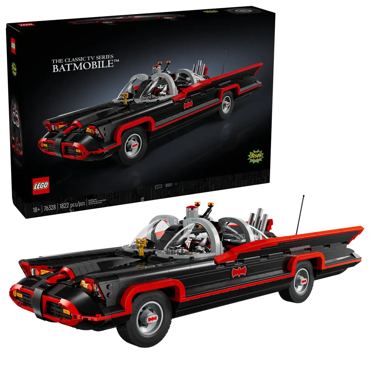 Batman™: Batmobil aus der 60er-Jahre-Fernsehserie
