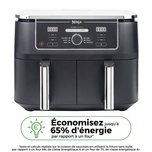 Friteuse sans huile Ninja Foodi MAX DualZone Blanche 9,5L AF400EUWH