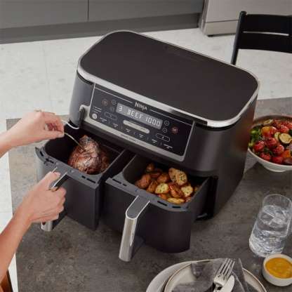 Friteuse sans huile Ninja Foodi MAX DualZone avec système Smart Cook AF451EU