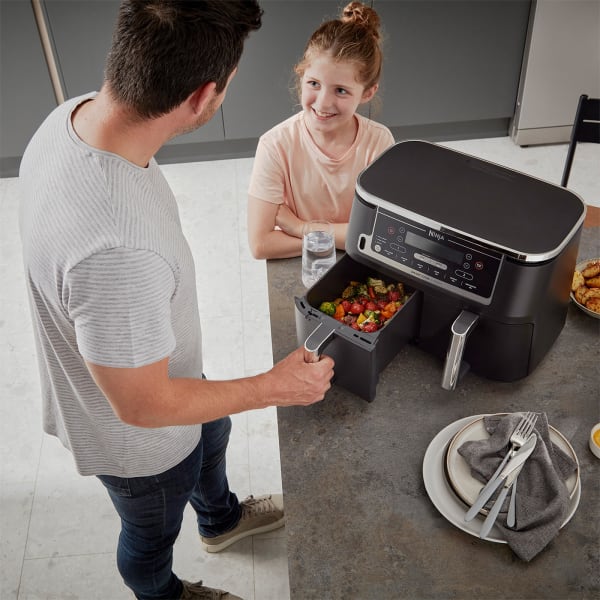 Friteuse sans huile Ninja Foodi MAX DualZone avec système Smart Cook AF451EU