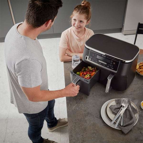 Friteuse sans huile Ninja Foodi MAX DualZone avec système Smart Cook AF451EU