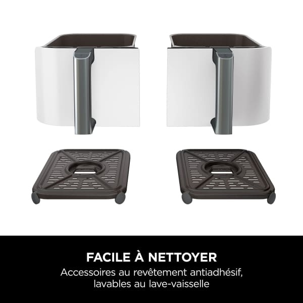 Friteuse sans huile Ninja Foodi MAX DualZone Blanche 9,5L AF400EUWH