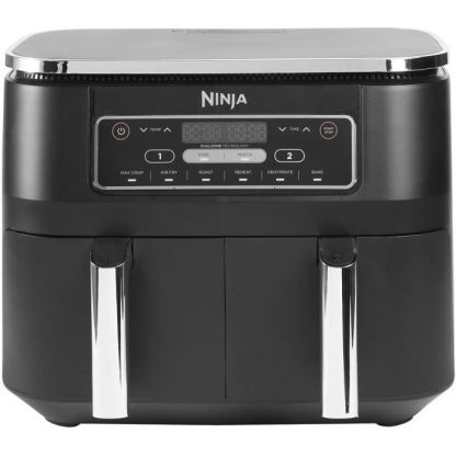 Friteuse sans huile NINtheJA Foodi - Dual Zone AF300EU - 7,6L - Fonctions Sync, Match - 6 modes de cuisson - 2400W