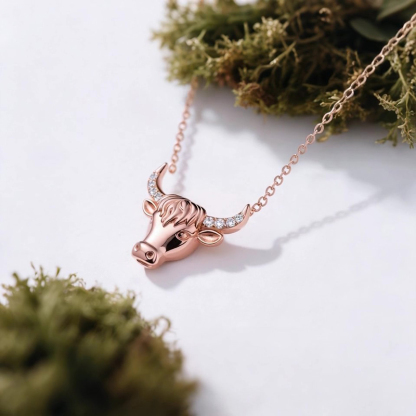 Anyes Highland Cattle Necklace