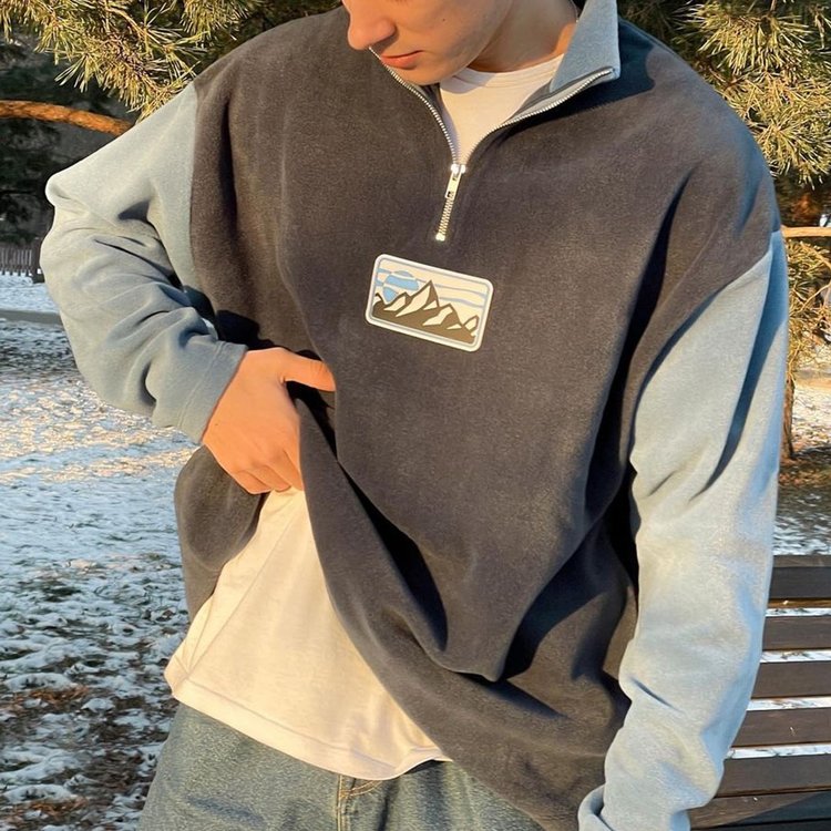 Vintage Graphic Pullover Print Casual Men's Sweatshirt-{surfincurse}