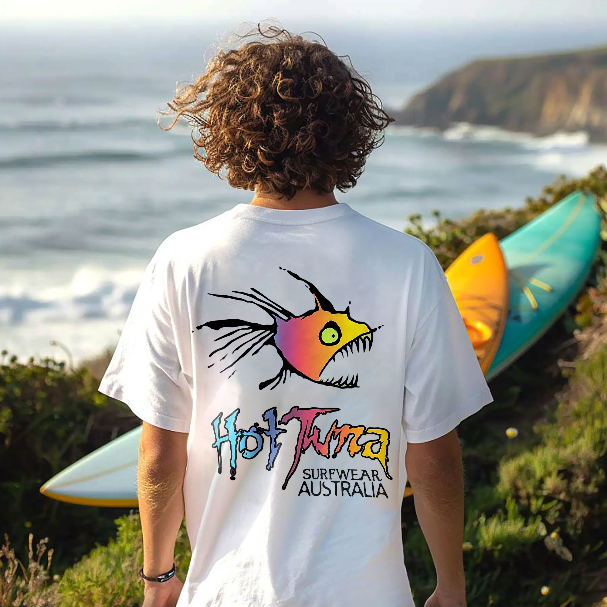 Hot Tuna Surfwear Australia Printed Unisex T-Shirt Image - 1