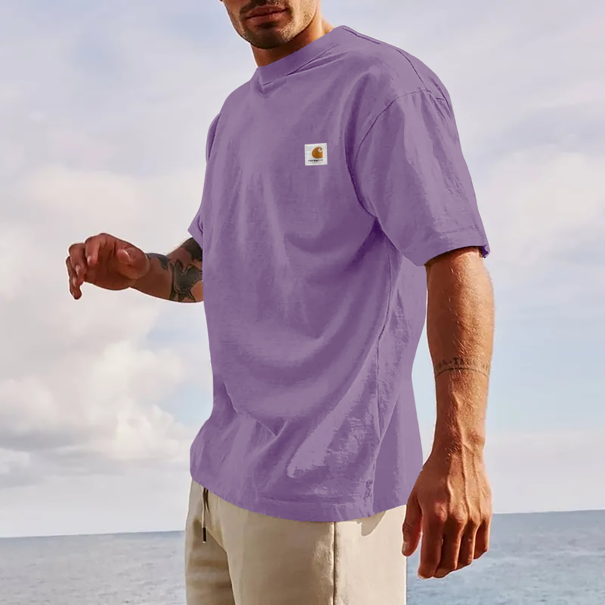 Casual Surf Printed Men's T-shirt