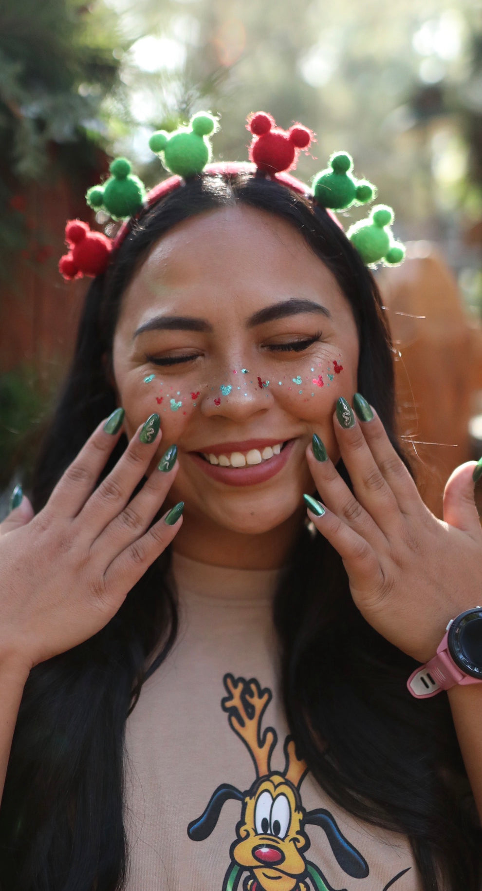 Red & Green Pixie Dust Freckles