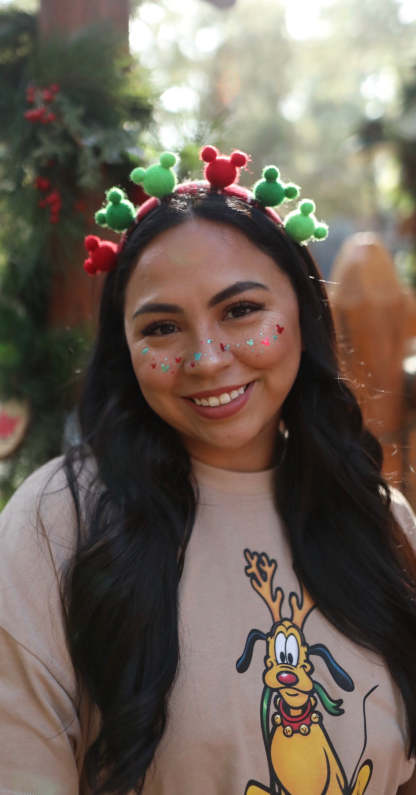 Red & Green Pixie Dust Freckles