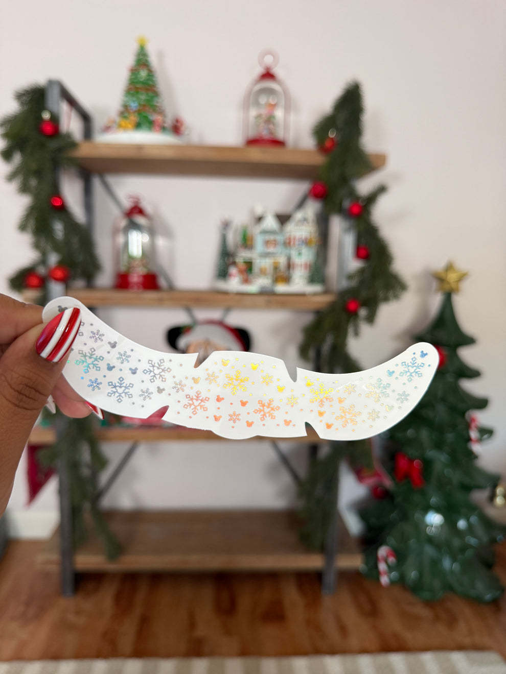 Diamond Snowflake Mouse Pixie Dust Freckles