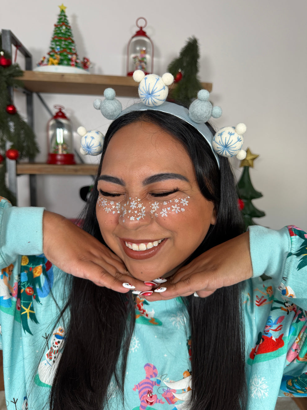 Diamond Snowflake Mouse Pixie Dust Freckles