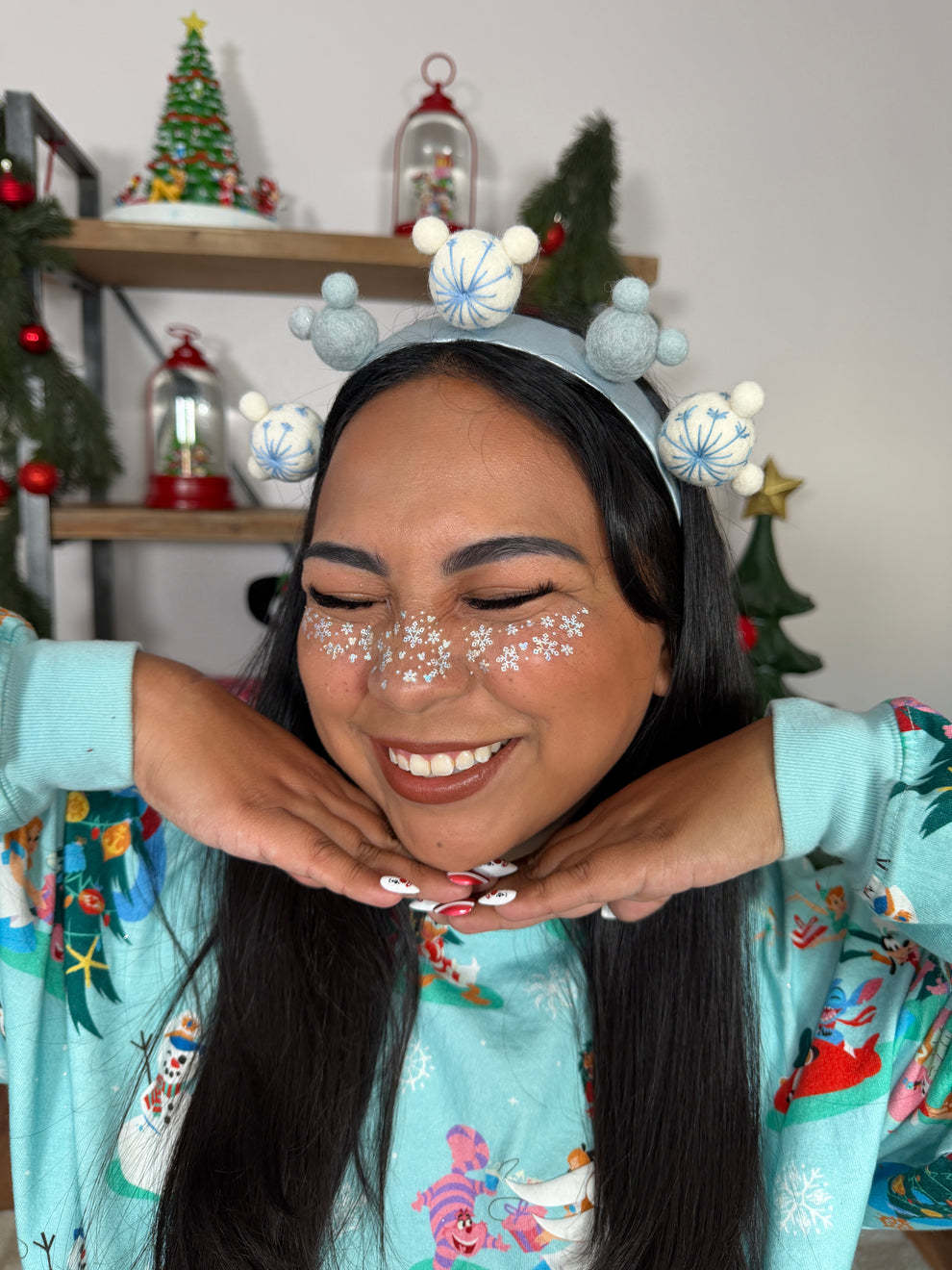 Diamond Snowflake Mouse Pixie Dust Freckles