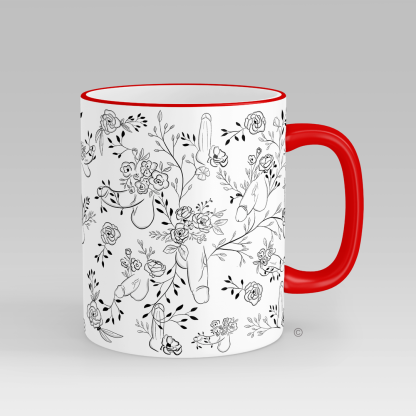 Floral Willy Mug