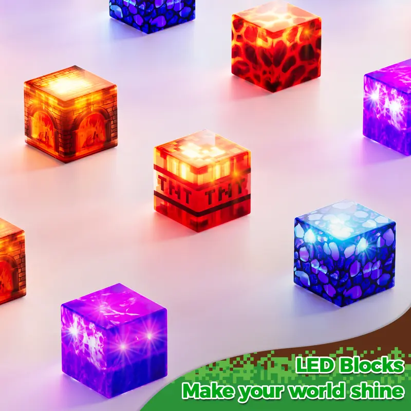 150PC Light-Up Magnetic Blocks - STEM Sensory Toy Ages 3-10