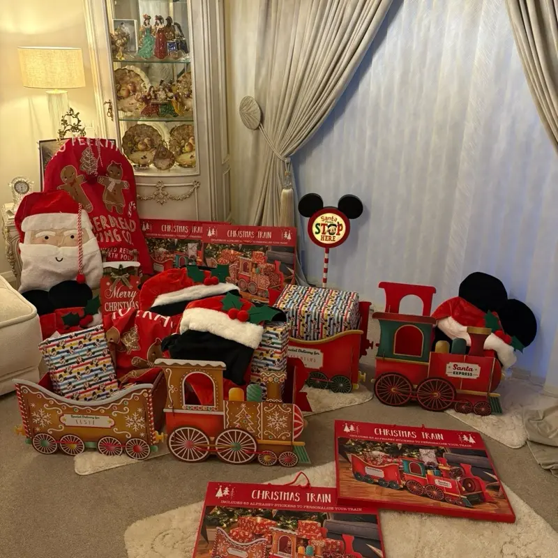 🚂 Santa Express Christmas Magic Train Gift Holder - PREMIUM EDITION