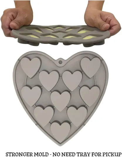 Heart Shaped Silicone Cake Mold for Baking